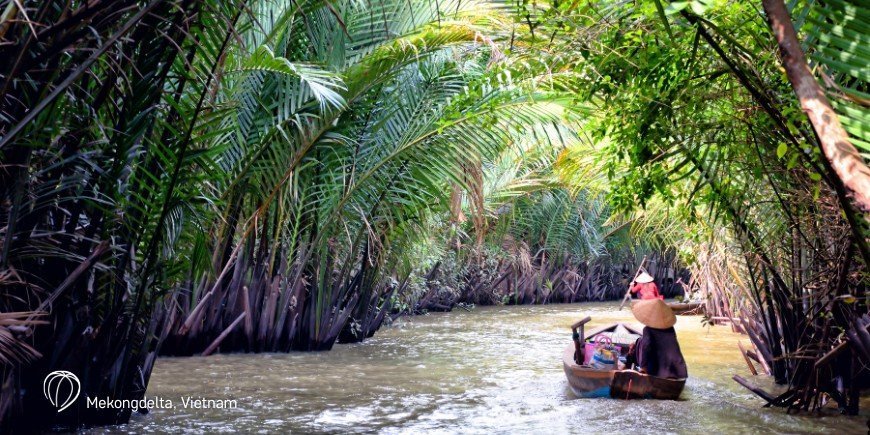 Mekong-Delta in Vietnam